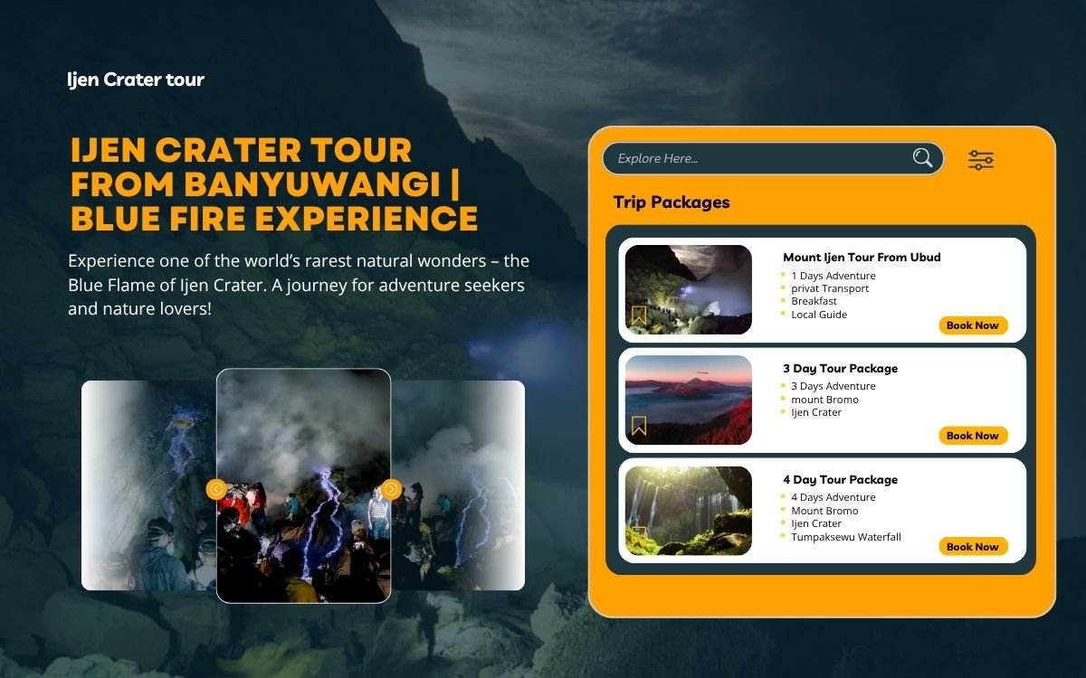 Ijen Crater Tour From Banyuwangi | Blue fire Experience