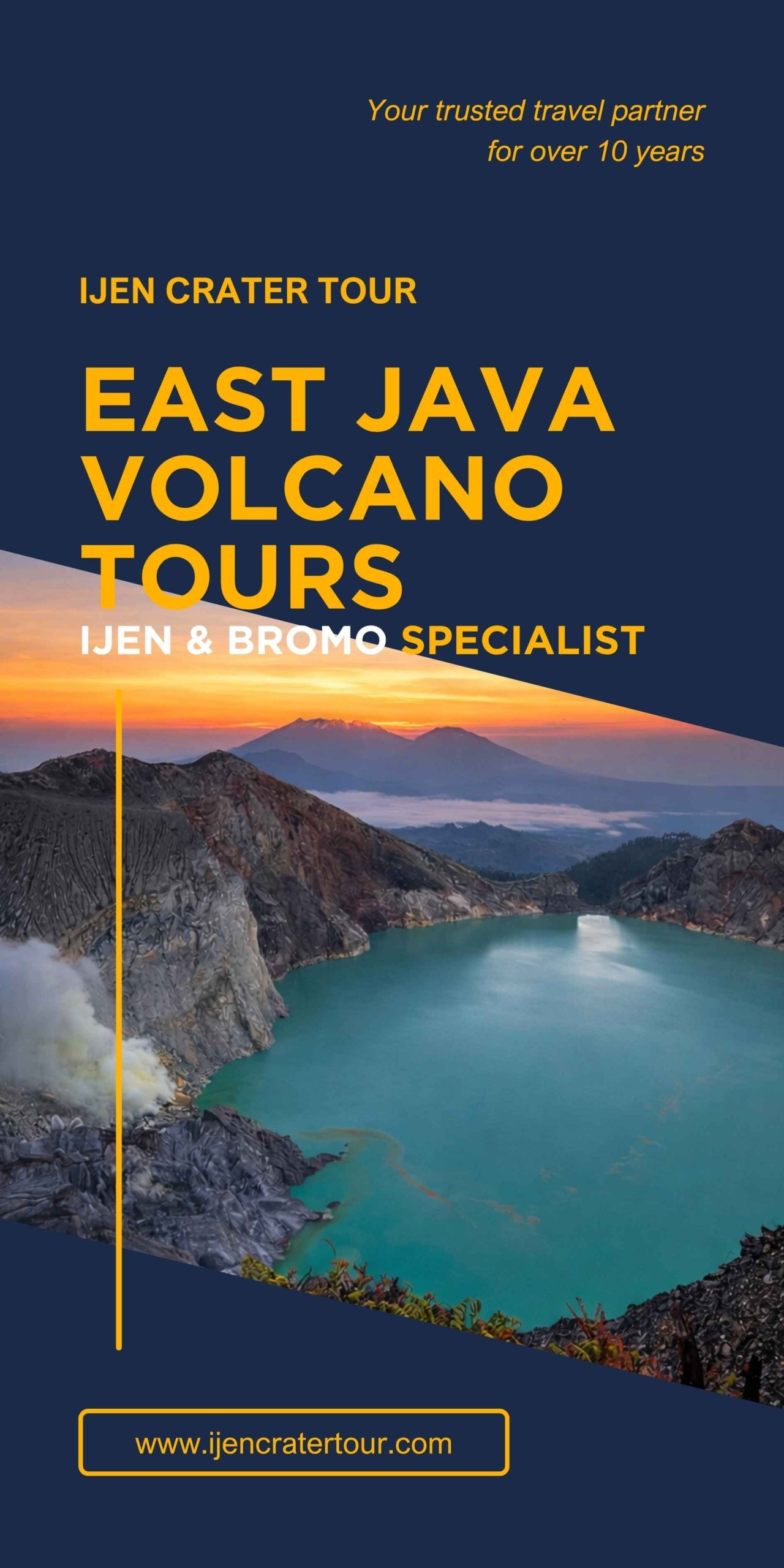 East Java Volcano Tours – Ijen & Bromo Specialist